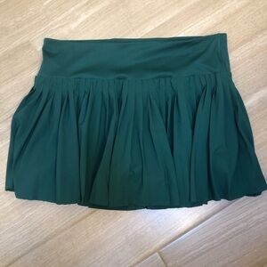 all in motion Dark Green Pleated Skater Skort size XXL